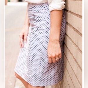 J. Crew polka dot pencil skirt 4